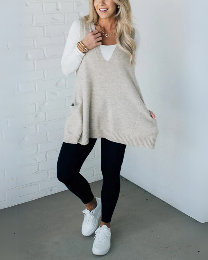 AROLA | Vest Tricotat Comfortabil