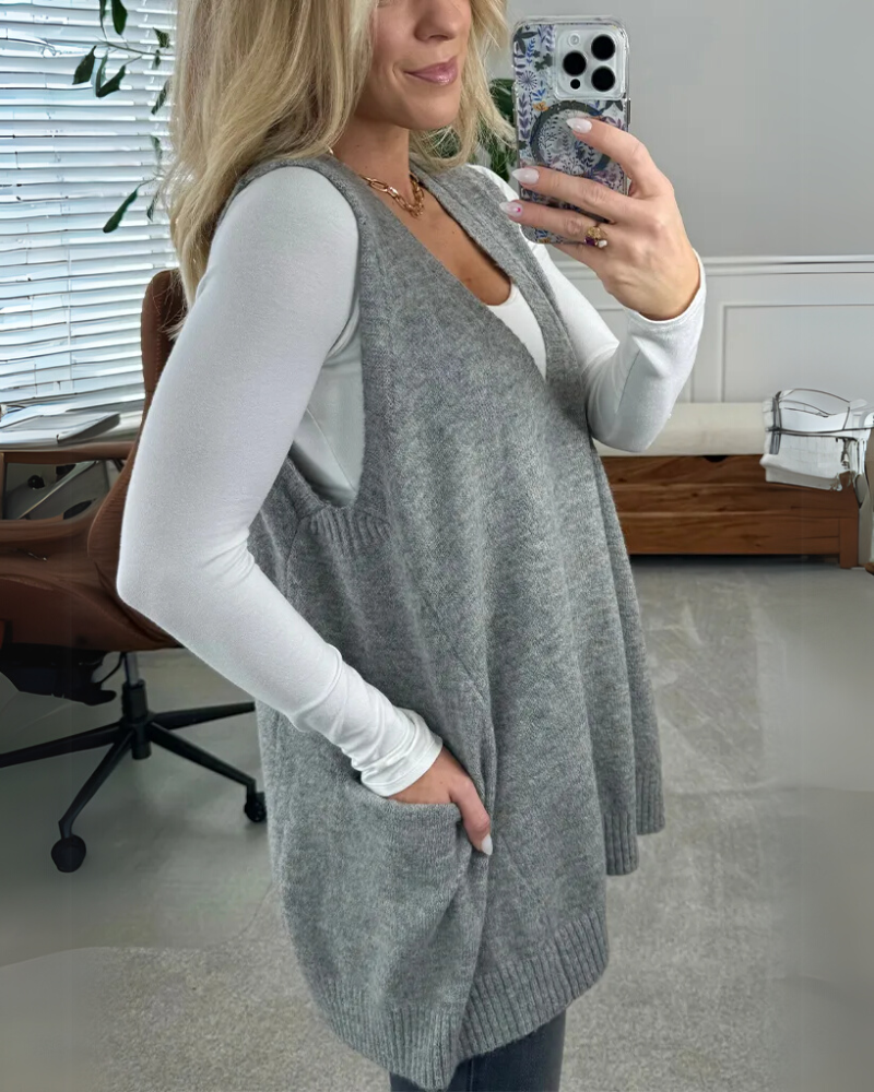 AROLA | Vest Tricotat Comfortabil