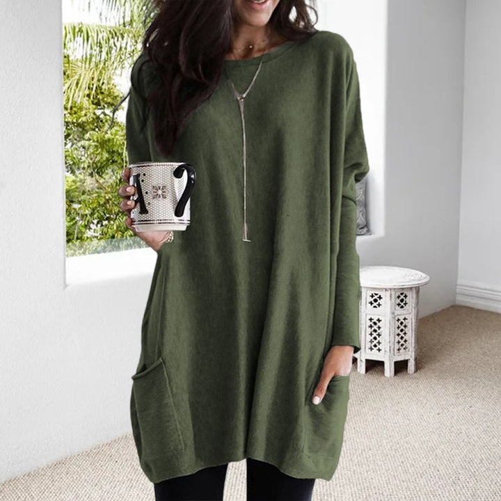 ELLE | Rochie-Camasa Lungă cu Buzunare
