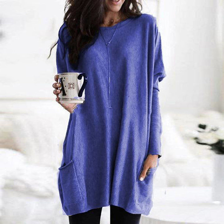 ELLE | Rochie-Camasa Lungă cu Buzunare