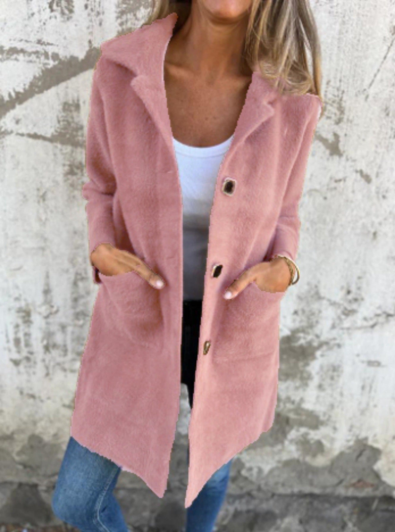 MARCE | Palton Casual cu Butoane