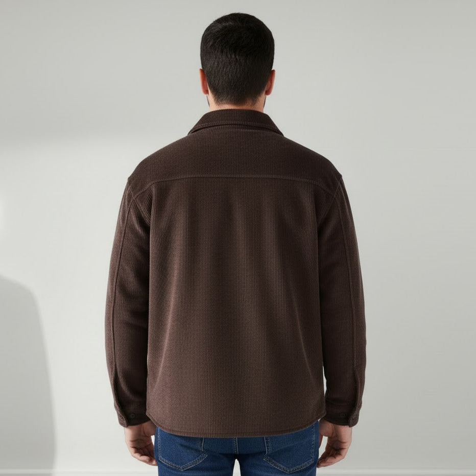 Adam™ | Jachetă din Corduroy cu Fleece