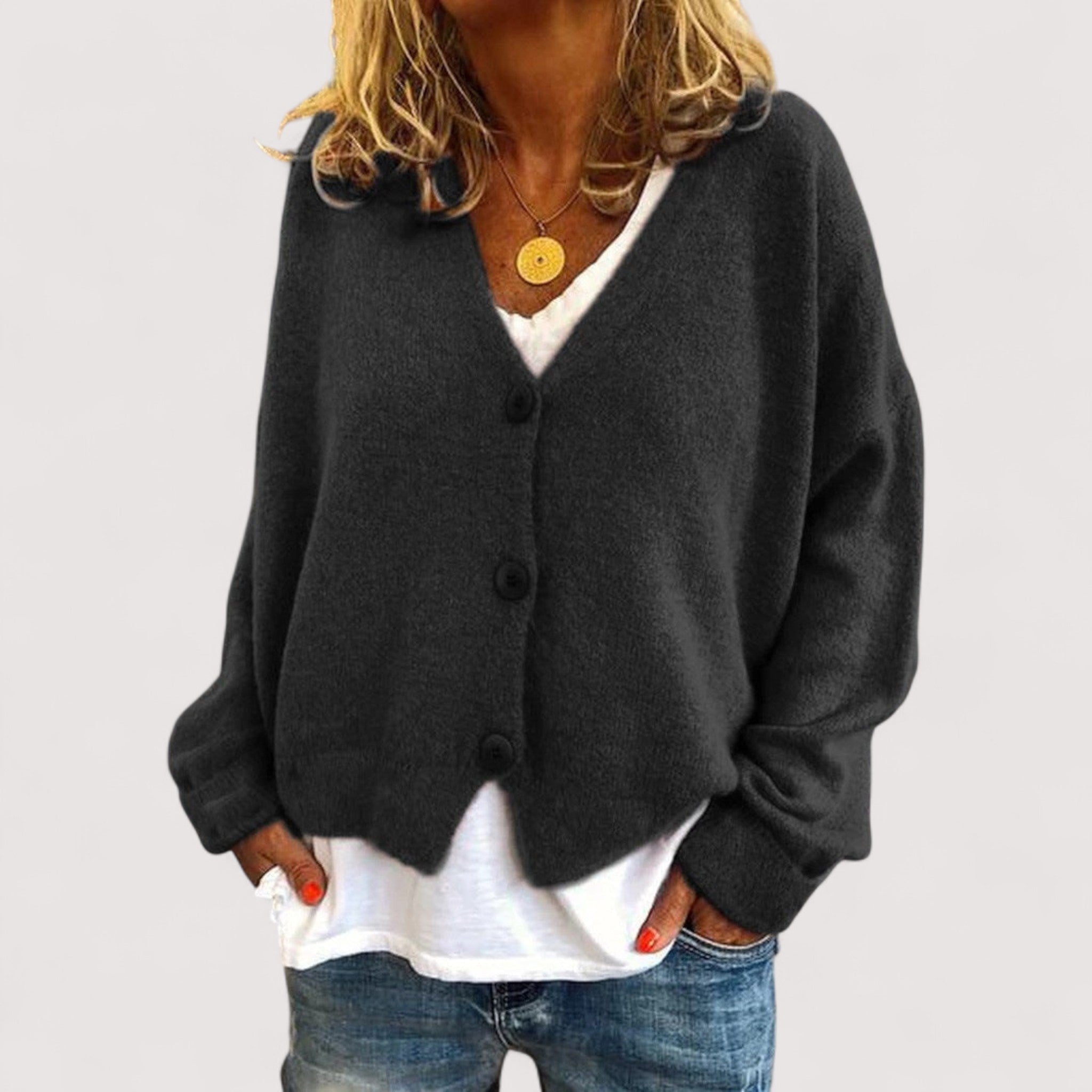 TANIA | Cardigan Tricotat