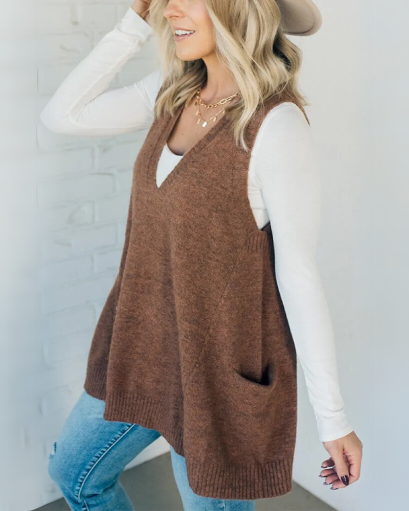 AROLA | Vest Tricotat Comfortabil