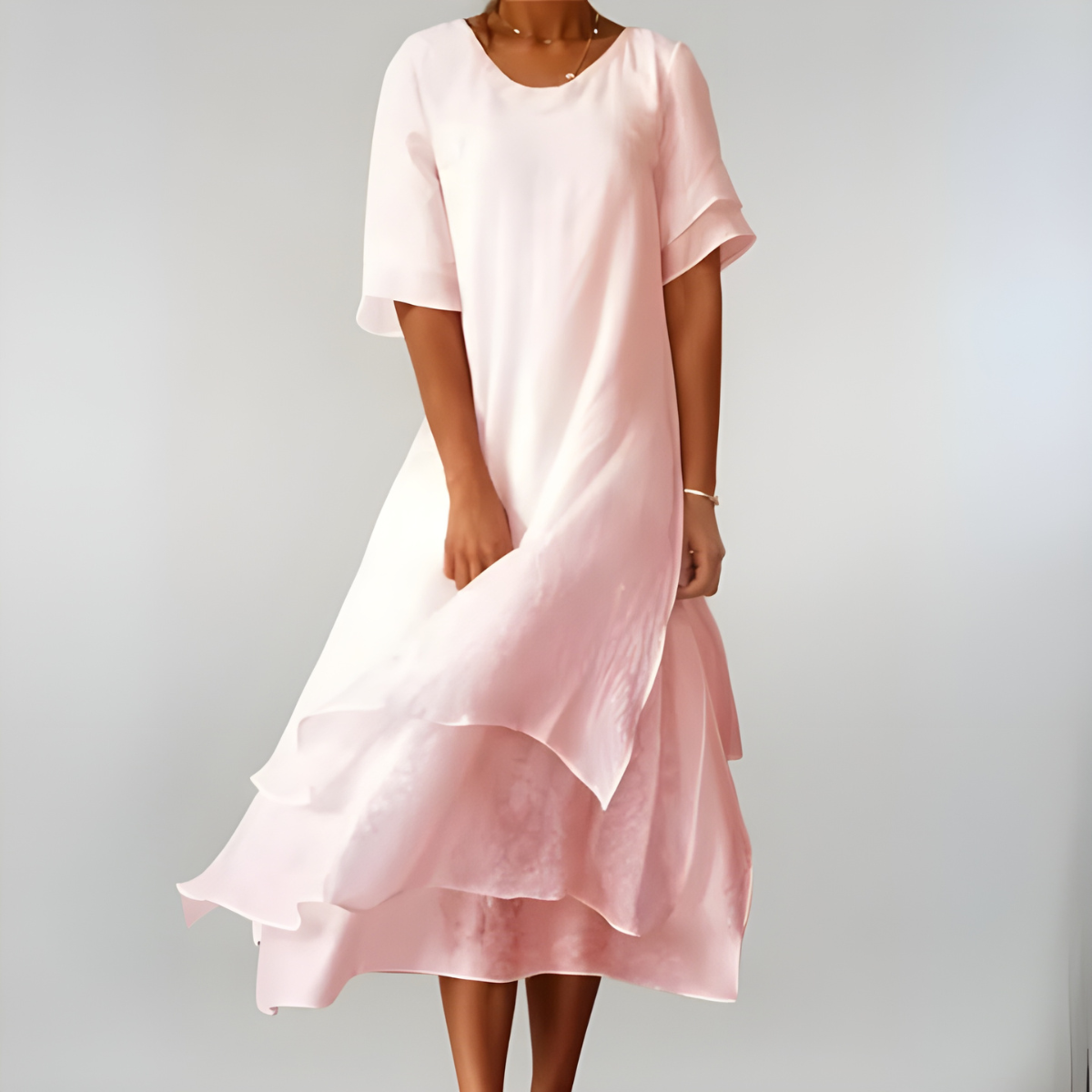 Agnès | Effortlessly Chic Lightweight Cotton Maxi Dress