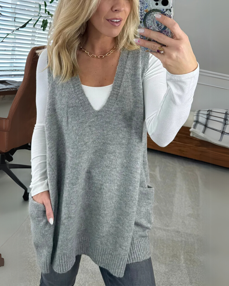 AROLA | Vest Tricotat Comfortabil