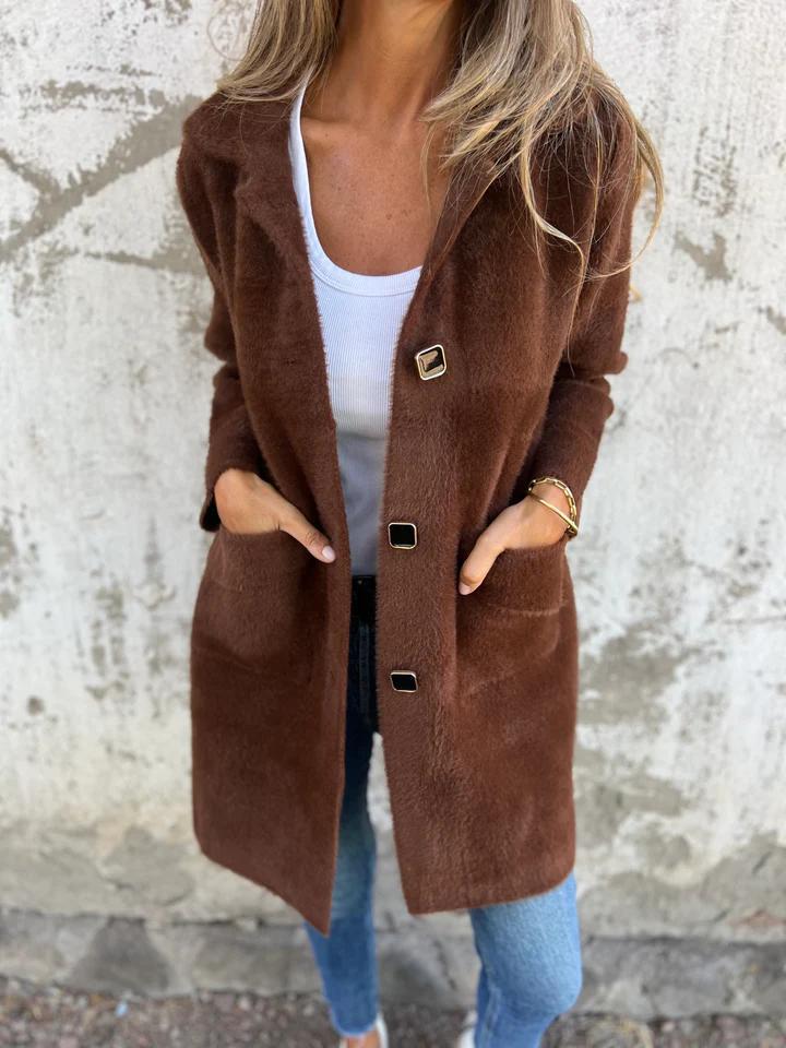 MARCE | Palton Casual cu Butoane