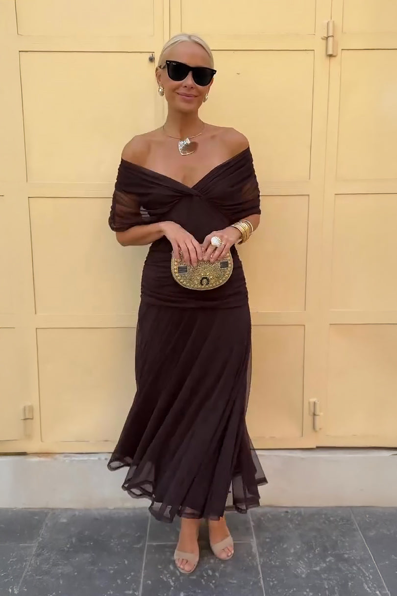 PRISCILLA | Rochie Maxi din Tulle