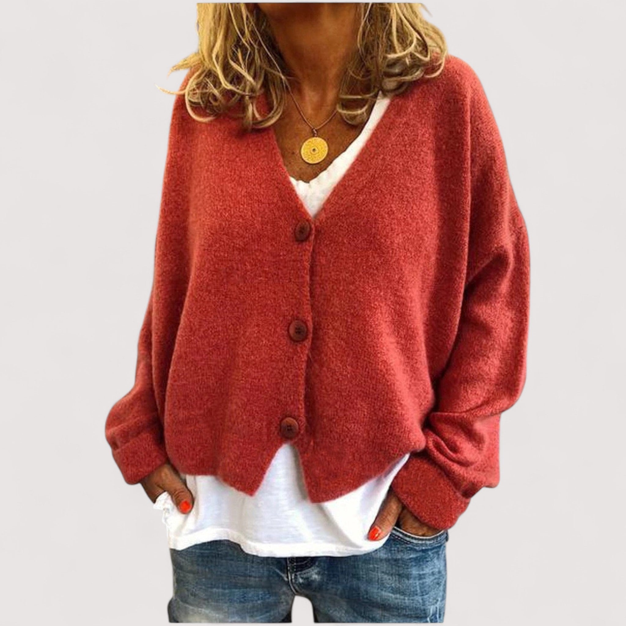 TANIA | Cardigan Tricotat
