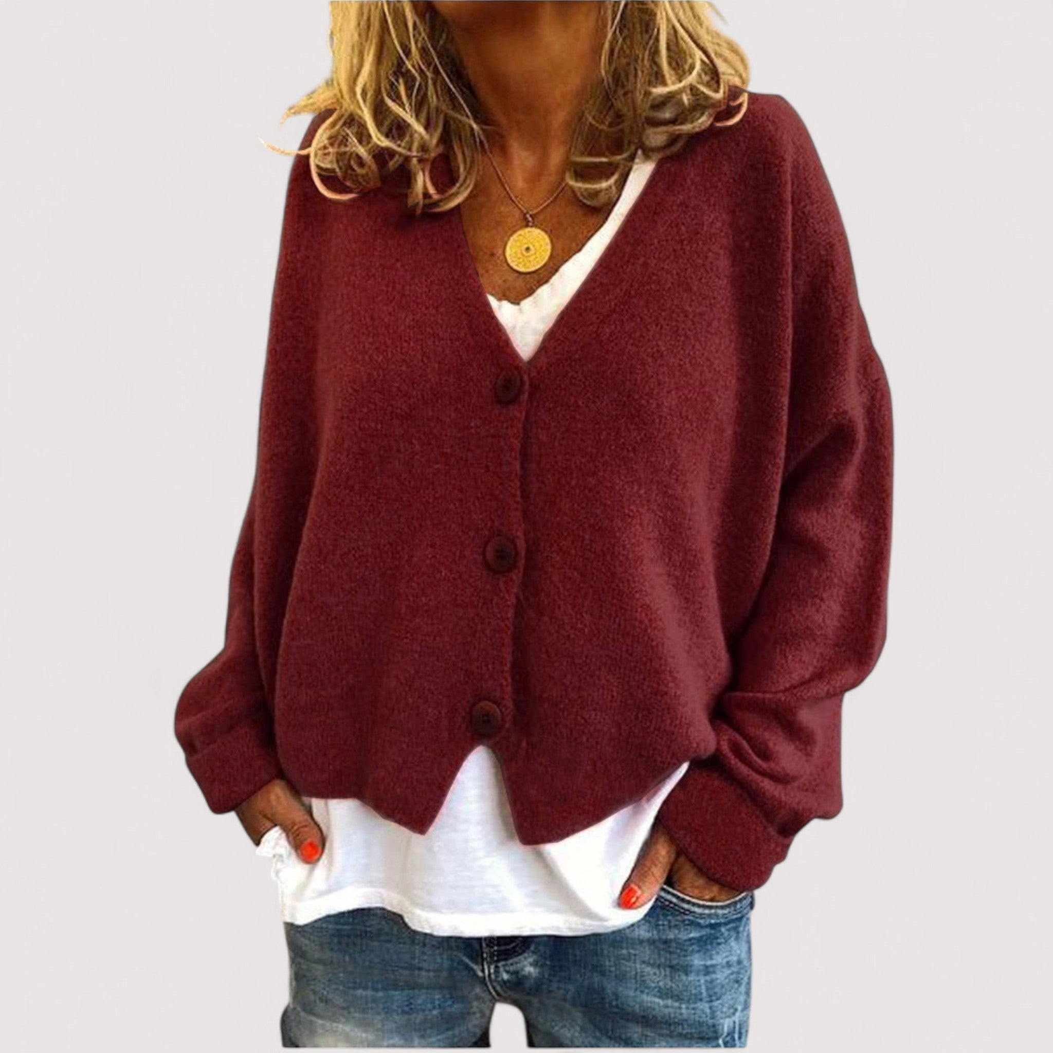 TANIA | Cardigan Tricotat