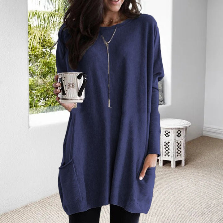 ELLE | Rochie-Camasa Lungă cu Buzunare