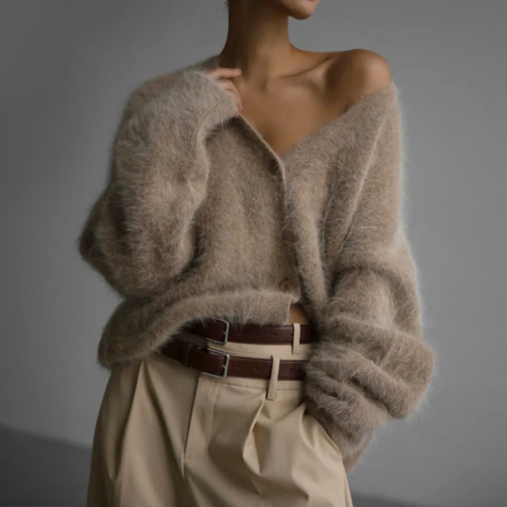DHALIA | Cardigan elegant oversized