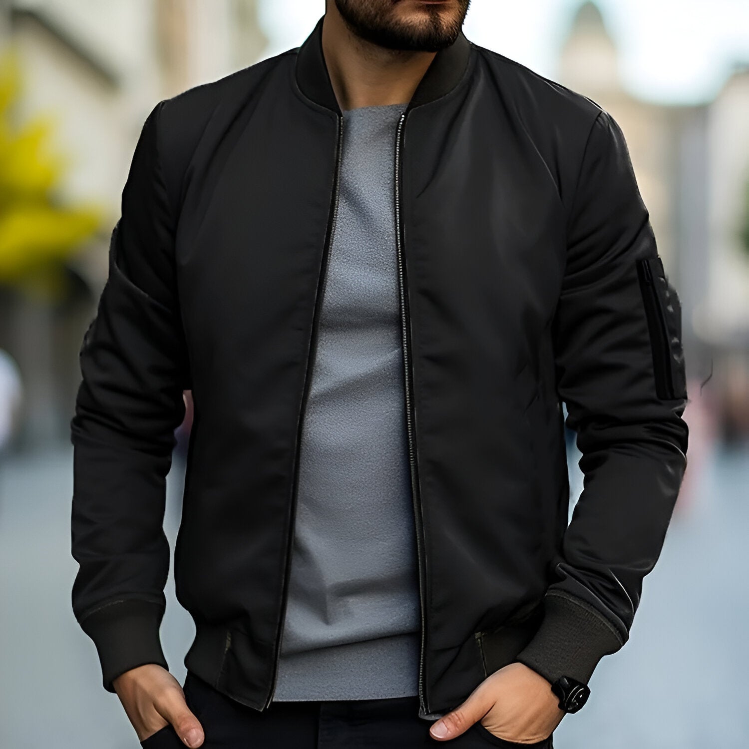 Richard™ | Jachetă Bomber Confortabilă
