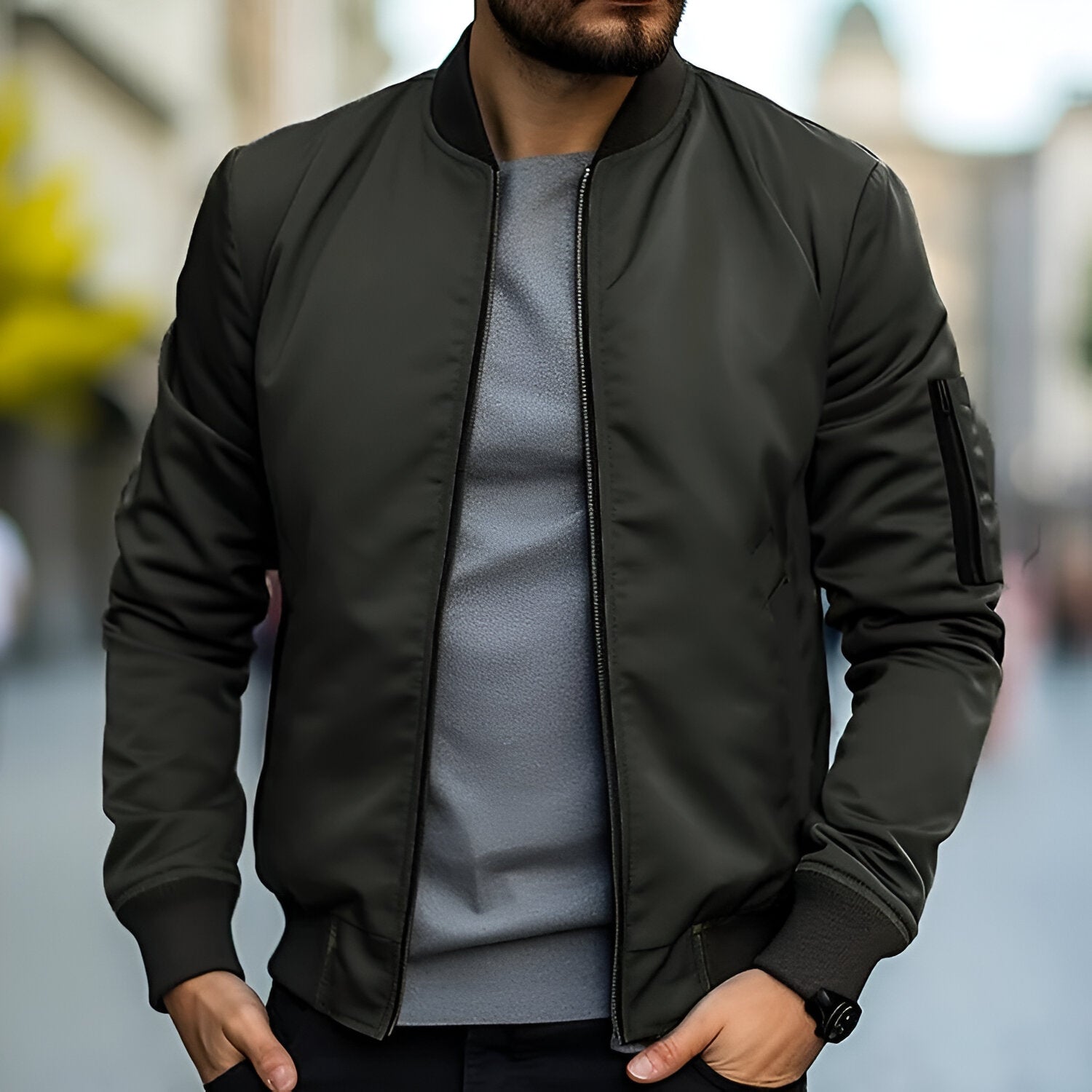 Richard™ | Jachetă Bomber Confortabilă