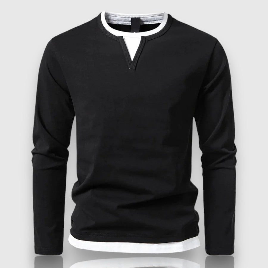 Patrick™ | Henley cu mânecă lungă