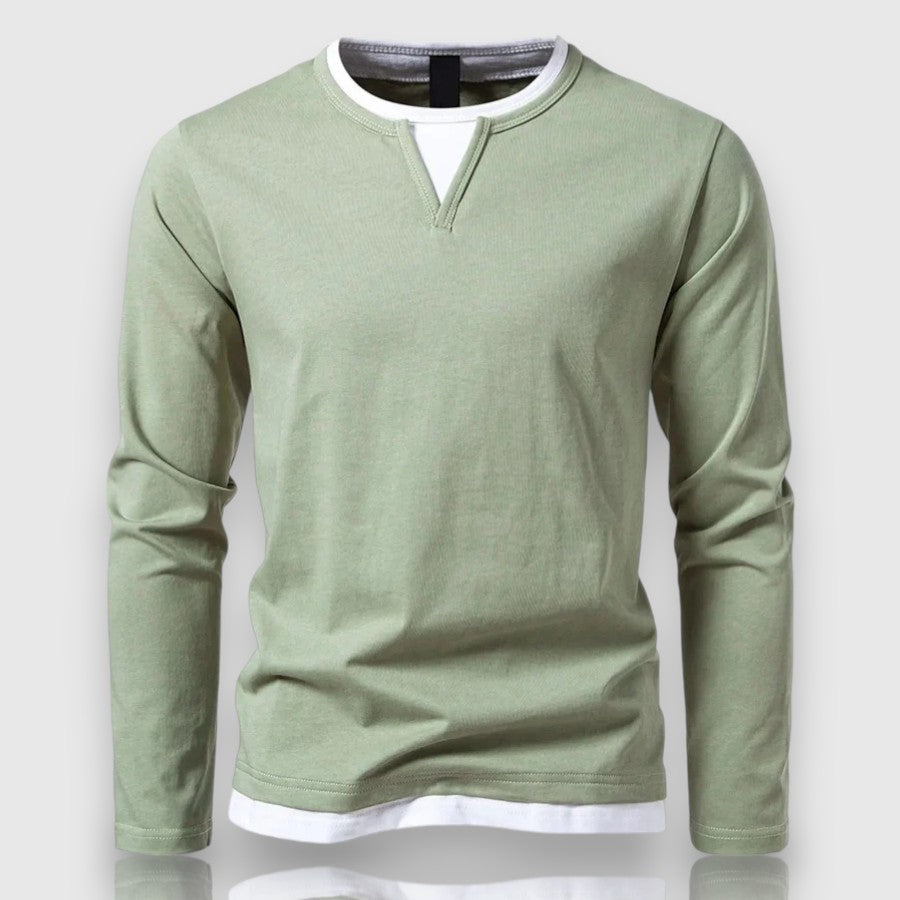 Patrick™ | Henley cu mânecă lungă