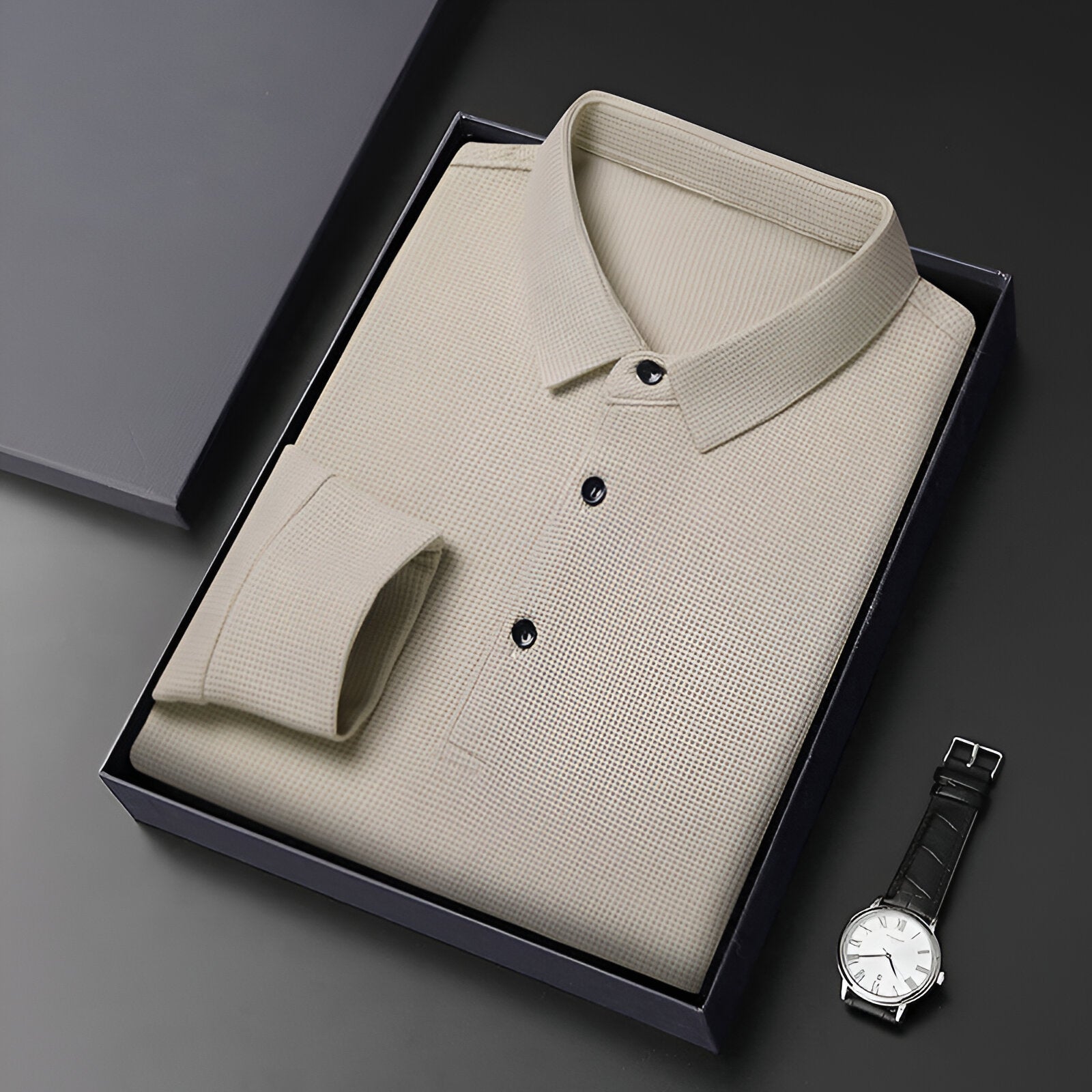 Brian™ | Polo de Lux cu Mâneci Lungi