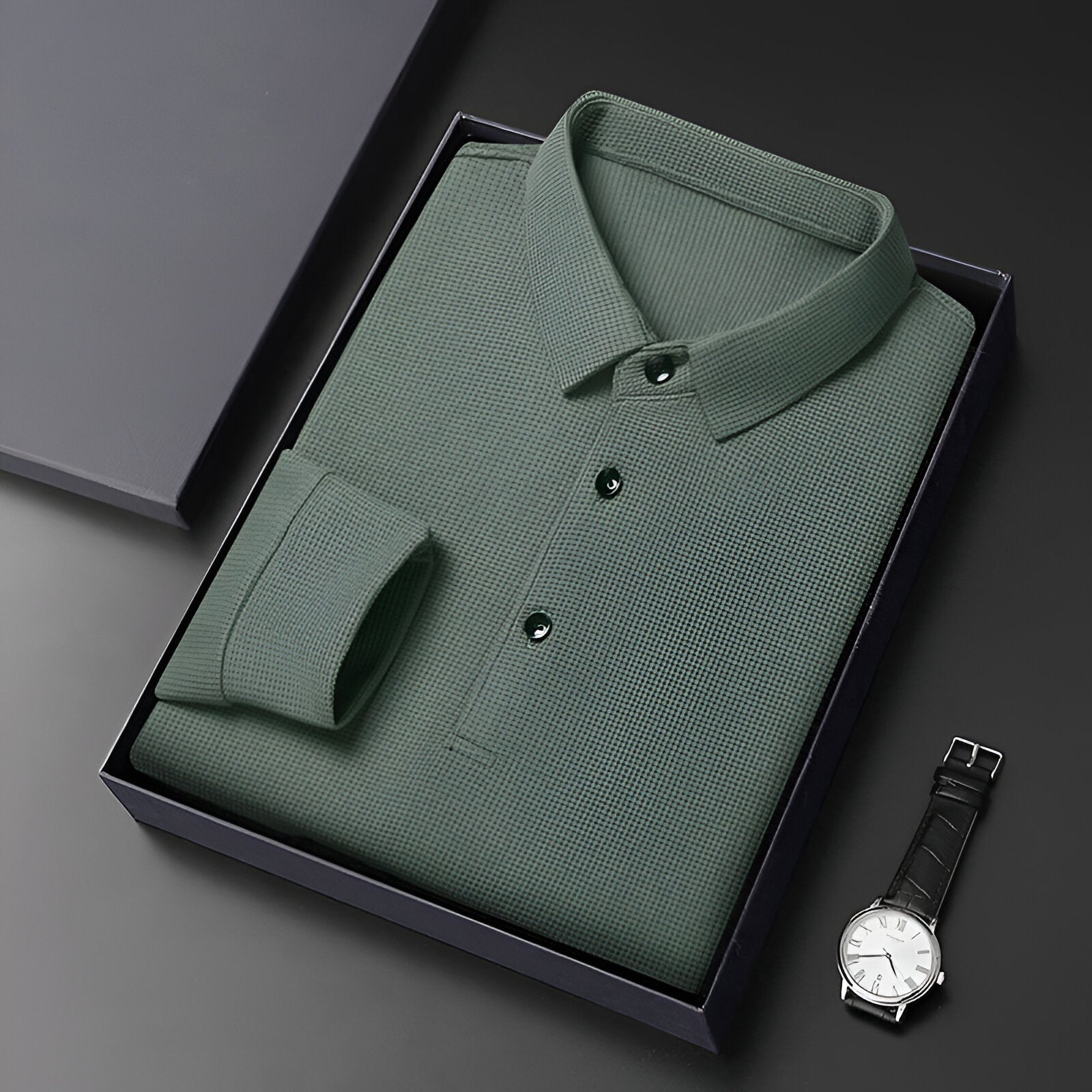 Brian™ | Polo de Lux cu Mâneci Lungi
