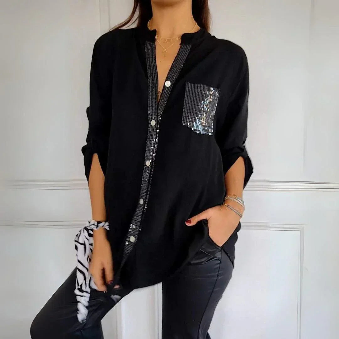 Alena | Chic Wrinkle-Resistant Blouse