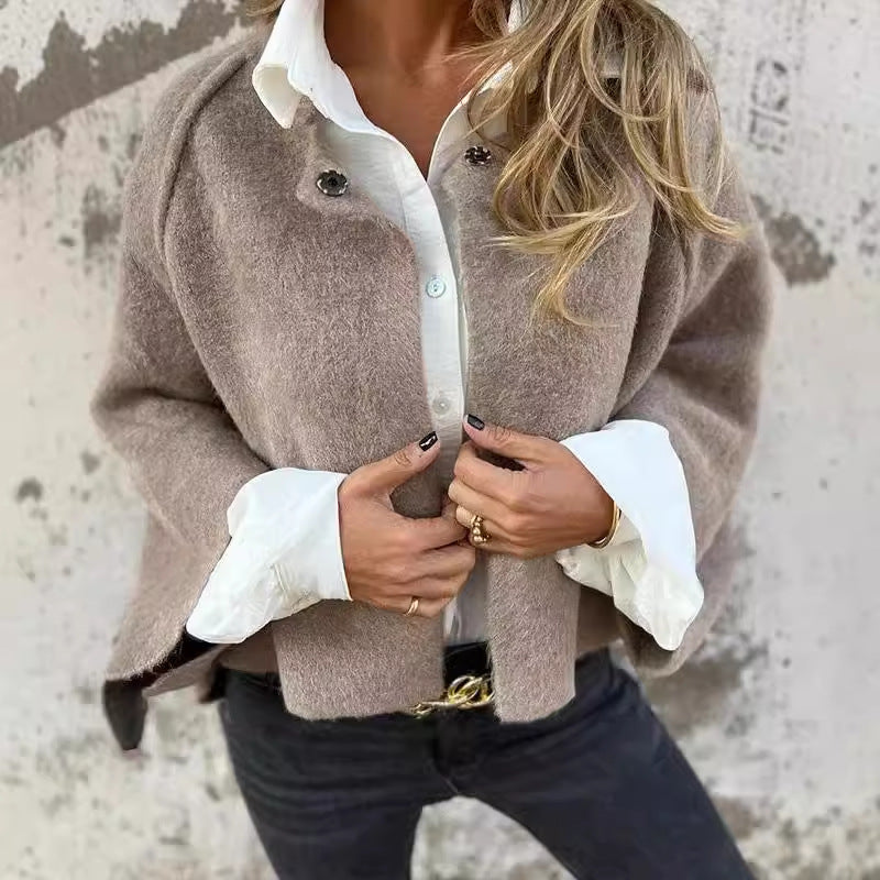 ELISE | Jachetă scurtă cu mâneci elegante, evazate