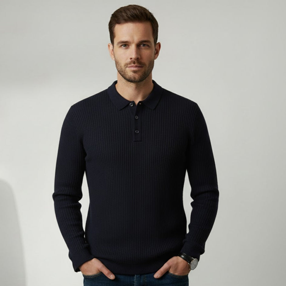 Brian™ | Polo de Lux cu Mâneci Lungi