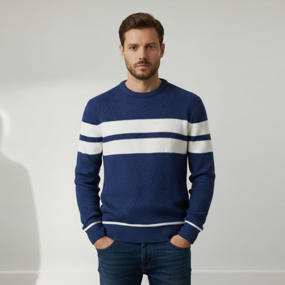Nathan™ | Pulover cu dungi pentru bărbați