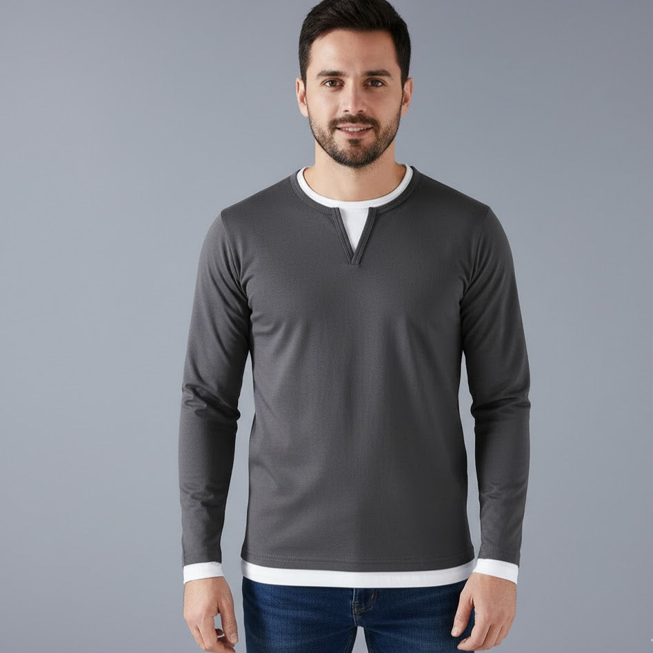 Patrick™ | Henley cu mânecă lungă