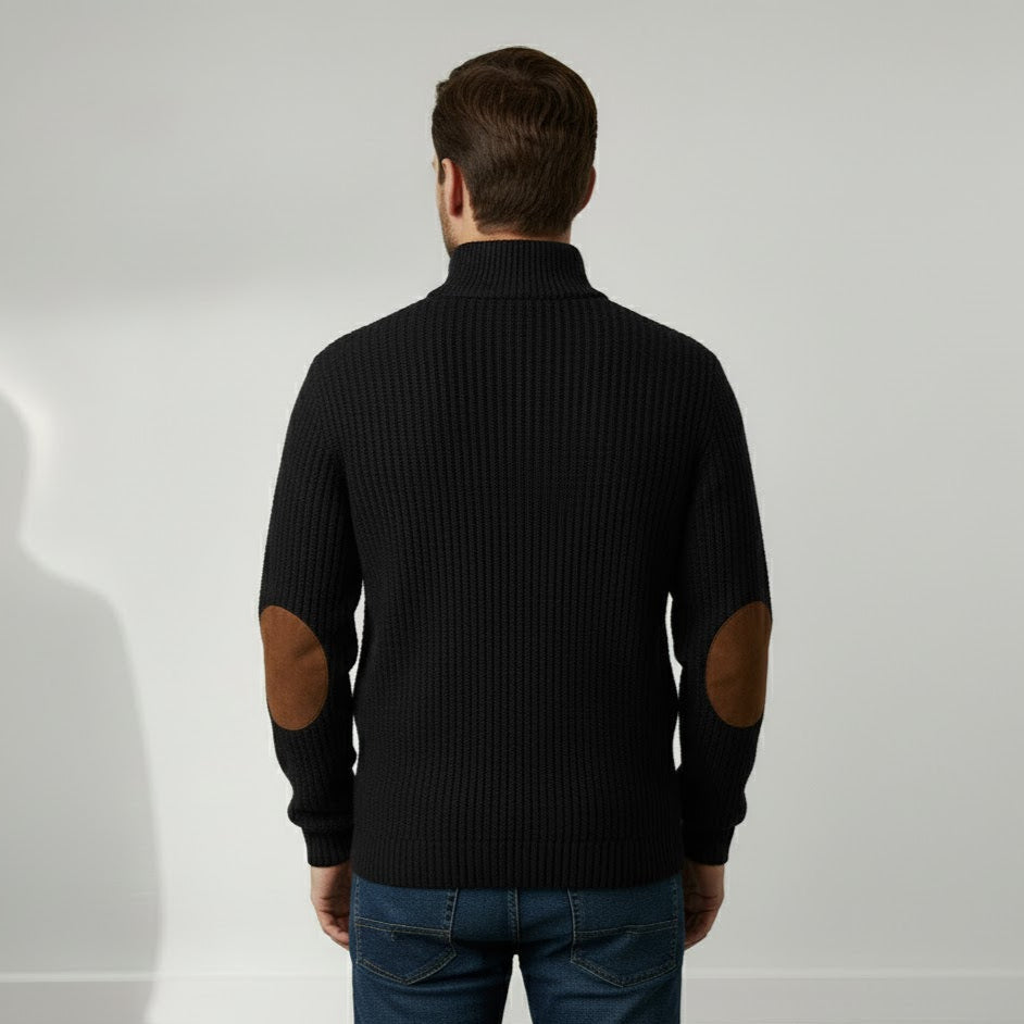 Ethan™ | Pulover cu Butoane și Textură Ribbed
