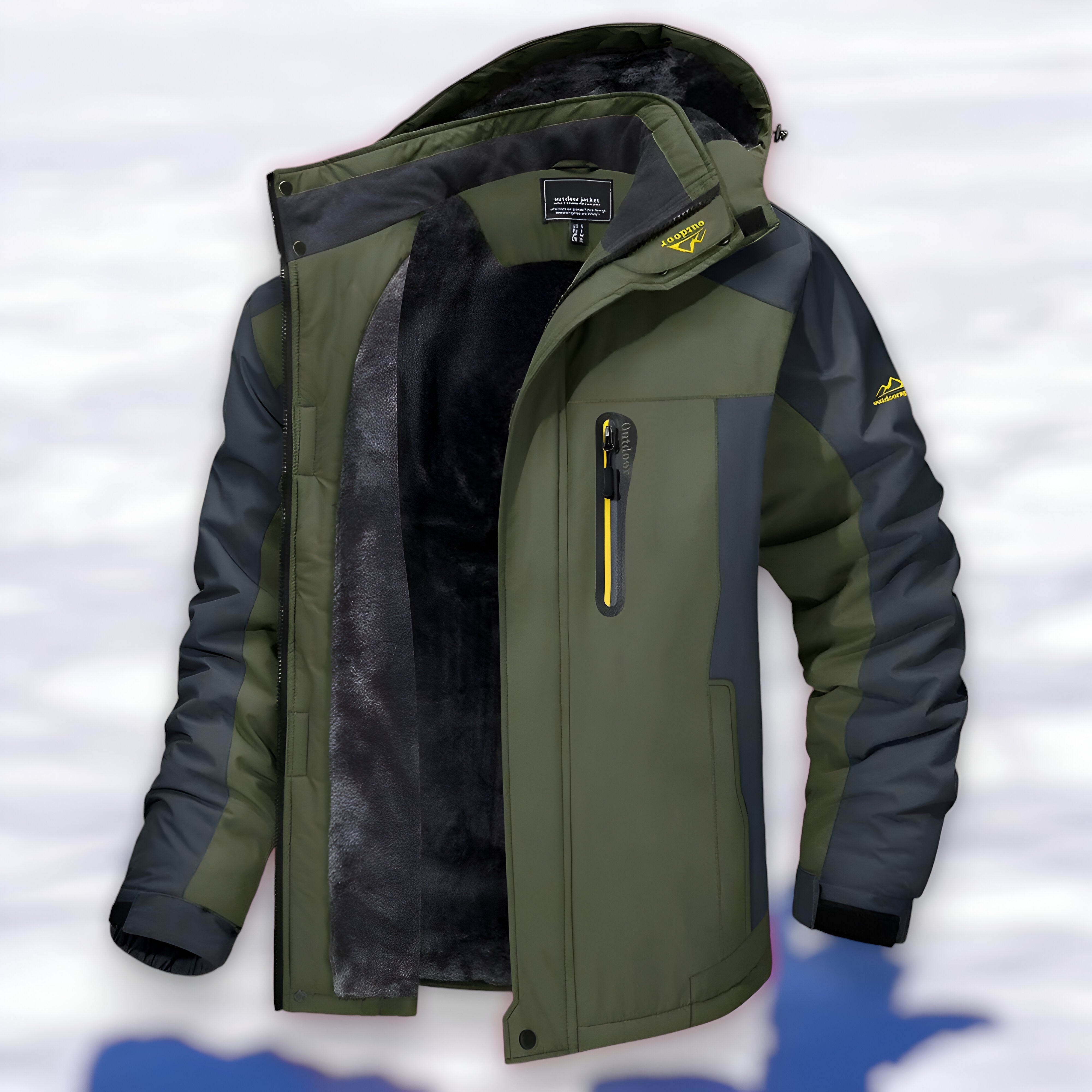 Gabriel™ | Jachetă de Iarnă Confortabilă din Fleece
